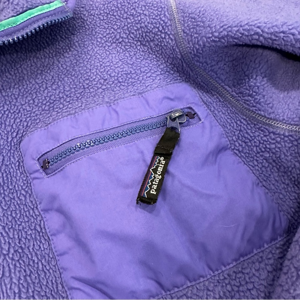 Vintage Patagonia Synchilla Zip Up Fleece Jacket - Picture 4 of 9